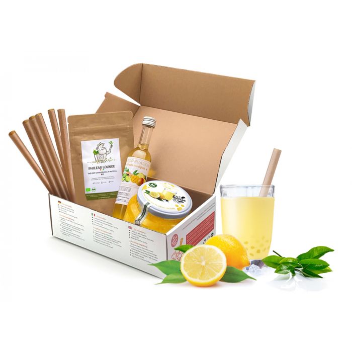 Kit Bubble Tea Perles de Fruits citron
