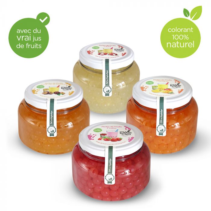 Perles de Fruits Bubble Tea 4 saveurs_Phileas Lounge