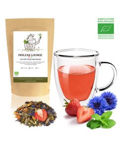Thé Vert Fraise-Menthe Bio